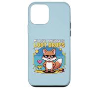 Custodia per iPhone 12 mini Il mio linguaggio di gioco è bottino Drops Fox Gamer Cool Design