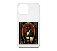 Custodia per iPhone 12 mini Il mistero dell'omicidio del gatto nero Art Déco di Butler