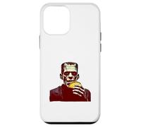 Custodia per iPhone 12 mini Il mostro di Frankenstein mangia un taco, comico horror Food Mashup