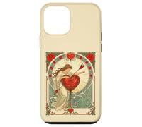 Custodia per iPhone 12 mini Il peso dell'amore Vintage Art Nouveau Romance