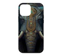 Custodia per iPhone 12 mini Il sublime maestoso re elefante fantasy