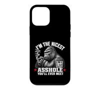 Custodia per iPhone 12 mini I'm The Nicest Asshole You'll Ever Meet Monkey