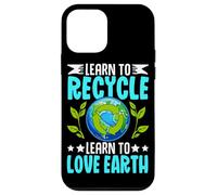 Custodia per iPhone 12 mini Impara a riciclare Impara ad amare la Terra