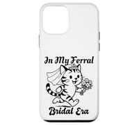 Custodia per iPhone 12 mini In My Feral Bride Era Cat Funny Wedding
