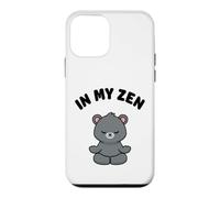 Custodia per iPhone 12 mini In My Zen - Orsacchiotto Kawaii per yoga, divertente e antistress