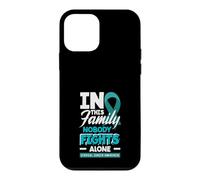Custodia per iPhone 12 mini In questa famiglia nessuno combatte da solo la consapevolezza del cancro cervicale