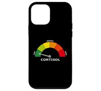 Custodia per iPhone 12 mini Indicatore di cortisolo basso Divertente Biologia Psicologia e benessere
