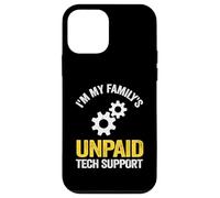 Custodia per iPhone 12 mini Ingegnere del software IT Guy Sono il supporto tecnico non pagato della mia famiglia