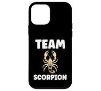 Custodia per iPhone 12 mini Insect Scorpion animals arachnids simple team Scorpion