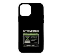 Custodia per iPhone 12 mini Introverting in Progress Design Retrò Computer