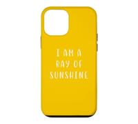 Custodia per iPhone 12 mini Io sono un raggio di sole Dichiarazione motivante Inspiring