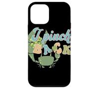 Custodia per iPhone 12 mini Irish Punch Back Shamrock Crab Lucky St Patricks Art