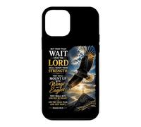 Custodia per iPhone 12 mini Isaiah 40:31 Wait on the LORD, Renew Strength Eagle
