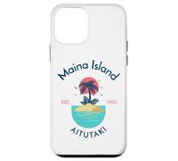 Custodia per iPhone 12 mini Isola di Maina Aitutaki Isole Cook