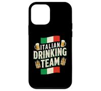 Custodia per iPhone 12 mini Italian Drinking Team Divertente Bere Birra Amante Beer Pong