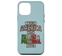 Custodia per iPhone 12 mini Italiano E Portoghese Made In America Mix Heritage Vintage