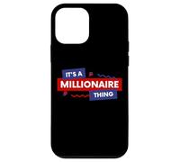 Custodia per iPhone 12 mini It's A Millionaire Thing Rich Person Entrepreneur Quote