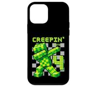 Custodia per iPhone 12 mini It's My 4th Birthday Boy Gamer Creepin' Into 4 Gamer Pixel