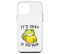 Custodia per iPhone 12 mini It's Okay If You Suck Funny Silly Frog Meme Sarcastic Humor
