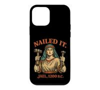 Custodia per iPhone 12 mini Jael Nailed It Funny Bible Story Vintage