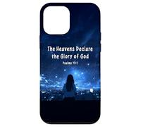 Custodia per iPhone 12 mini Japanese Christian Anime - Psalms 19:1 The Heavens Declare