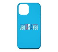 Custodia per iPhone 12 mini JesUS salva il cristiano patriottico che GesUS salva