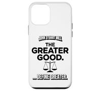 Custodia per iPhone 12 mini John Stuart Mill The Greater Good ... Definire Maggiore