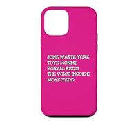 Custodia per iPhone 12 mini JONE WASTE YORE TOYE MONME YORALL REDIII