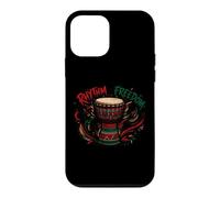 Custodia per iPhone 12 mini Juneteenth Rhythm of Freedom Djembe Drum Music