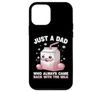 Custodia per iPhone 12 mini Just A Dad Who Always Came Back With The Milk Father's Day