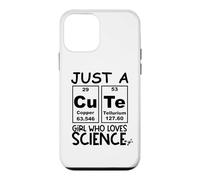 Custodia per iPhone 12 mini Just a Girl Who Loves Science Cute Girls Science Teacher