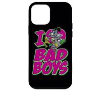 Custodia per iPhone 12 mini Justice League I Heart Bad Boys
