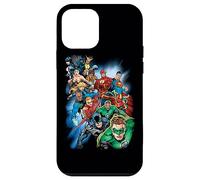 Custodia per iPhone 12 mini Justice League Mighty Heroes Unite