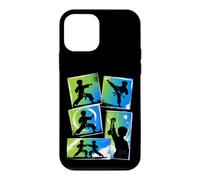 Custodia per iPhone 12 mini Karate Arti Marziali Campione Nero Cintura Kid