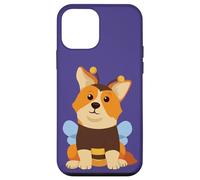 Custodia per iPhone 12 mini Kawaii Corgi Bee In Un Divertente Pet Costume Cucciolo Cane Corgi