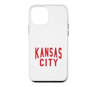 Custodia per iPhone 12 mini Kc Rosso e Nero Kansas City Old School Throwback