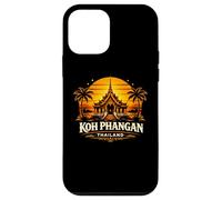 Custodia per iPhone 12 mini Koh Phangan Thailandia Sunset Island Travel Design