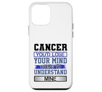 Custodia per iPhone 12 mini L"umorismo di compleanno perde la mente per capire il mio Cancro Compleanno