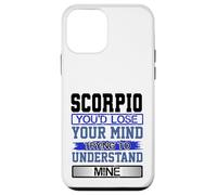 Custodia per iPhone 12 mini L"umorismo di compleanno perde la mente per capire il mio Scorpione Compleanno