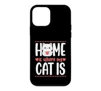 Custodia per iPhone 12 mini La casa è dov'è il mio gatto