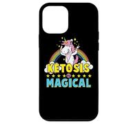 Custodia per iPhone 12 mini La chetosi è una cheto magica con l'unicorno chetogenico