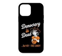 Custodia per iPhone 12 mini La democrazia è morta (Ma Hey, caramelle gratis) Divertimento Donne Halloween