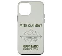 Custodia per iPhone 12 mini La fede può spostare le montagne Matteo 17 20 Versi cristiani