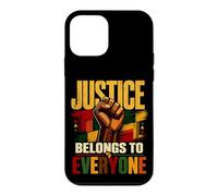 Custodia per iPhone 12 mini La giustizia appartiene a tutti Uguaglianza Libertà Storia nera