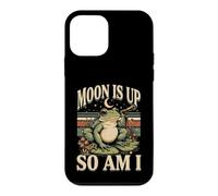 Custodia per iPhone 12 mini La luna è su, così sono io Rana Luna Astronomia