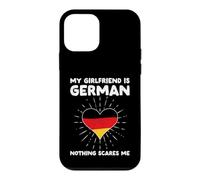 Custodia per iPhone 12 mini La mia ragazza è tedesca nulla mi spaventa - Germania Cuore