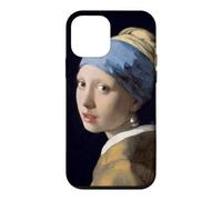 Custodia per iPhone 12 mini La ragazza con l'orecchino di perle capolavoro della pittura artistica