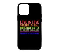 Custodia per iPhone 12 mini La scienza è un vero orgoglio gay LGBT o LGBTQ L"amore è amore Sii gentile