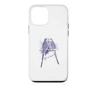 Custodia per iPhone 12 mini La vita è Tweet, pappagallino, uccelli, animali, natura, amore