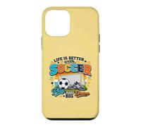 Custodia per iPhone 12 mini La vita vintage è migliore con Soccer Retro Player Game Day
